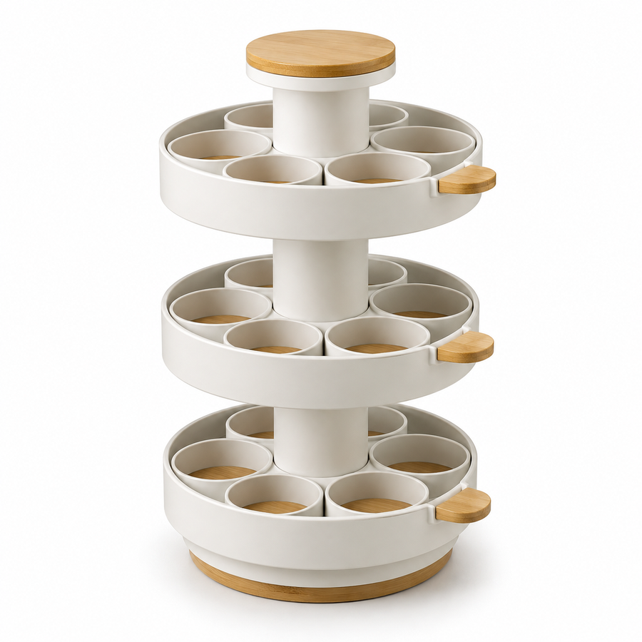 Three-Tier Spice Carousel