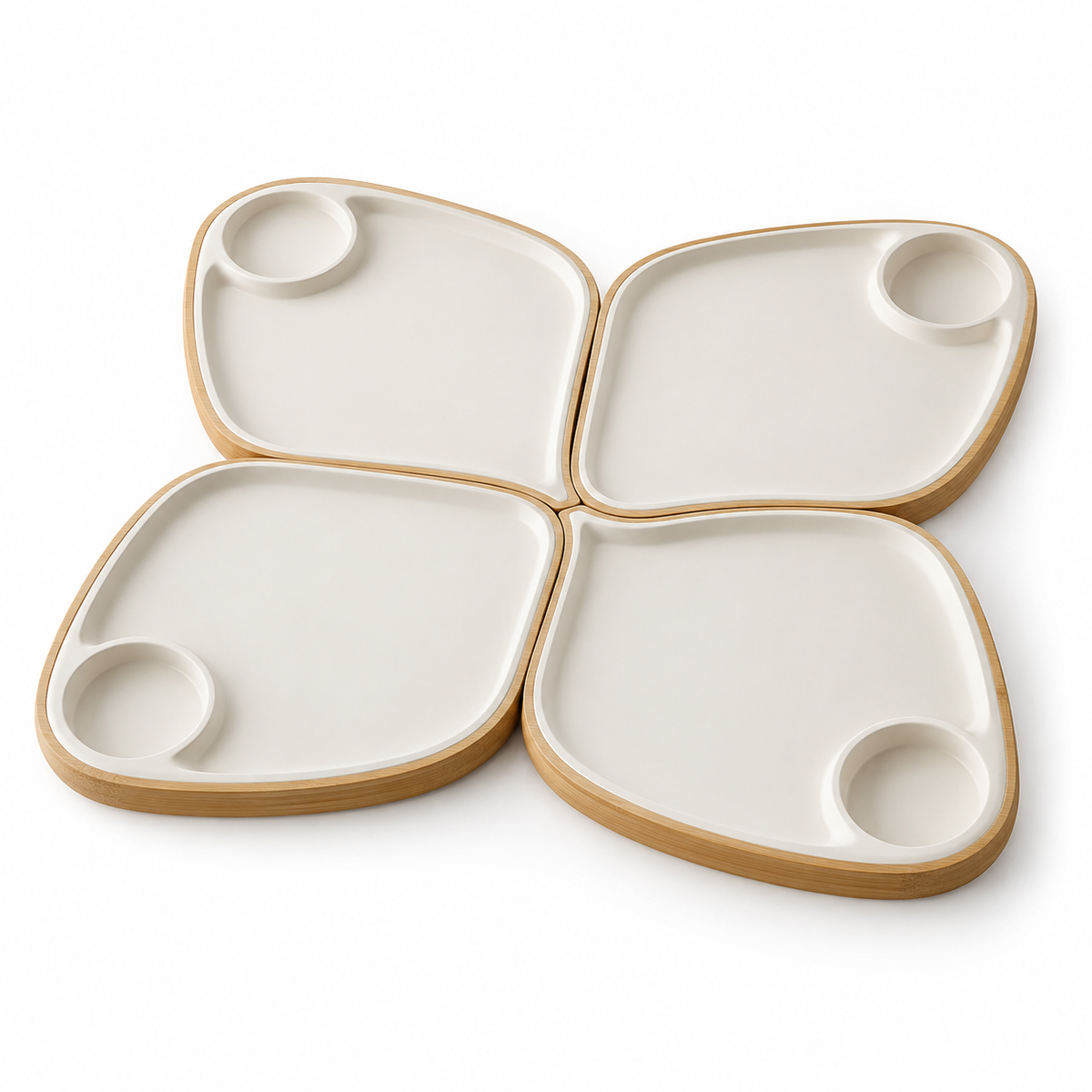 Interlocking Placemat Tray Set