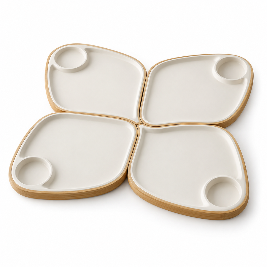 Interlocking Placemat Tray Set