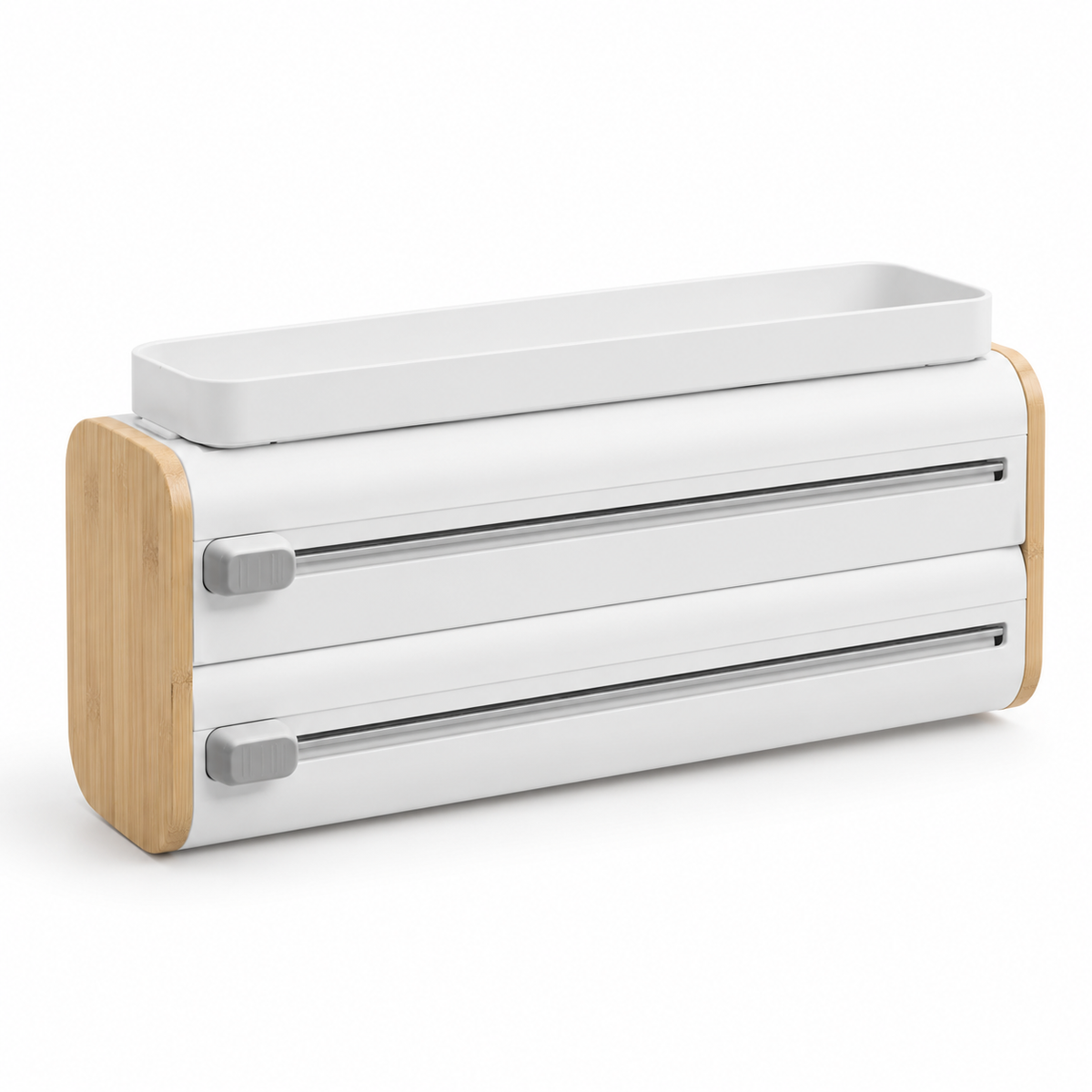 Dual-Roll Wrap Dispenser