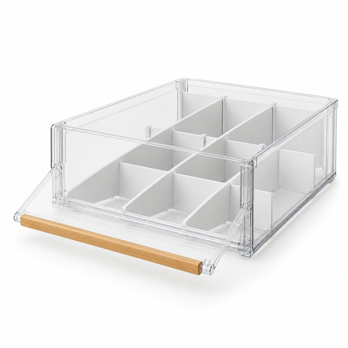 Adjustable Fridge Organizer Drawer