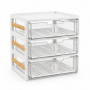 Three-Drawer Produce Rack