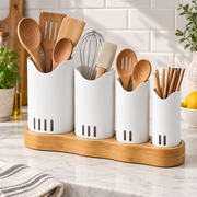 Four-Pod Utensil Dock