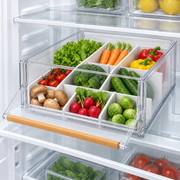 Adjustable Fridge Organizer Drawer