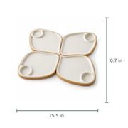 Interlocking Placemat Tray Set