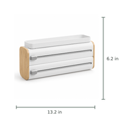 Dual-Roll Wrap Dispenser