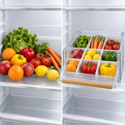 Adjustable Fridge Organizer Drawer
