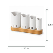 Four-Pod Utensil Dock